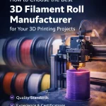 General overview of 3D printing filaments